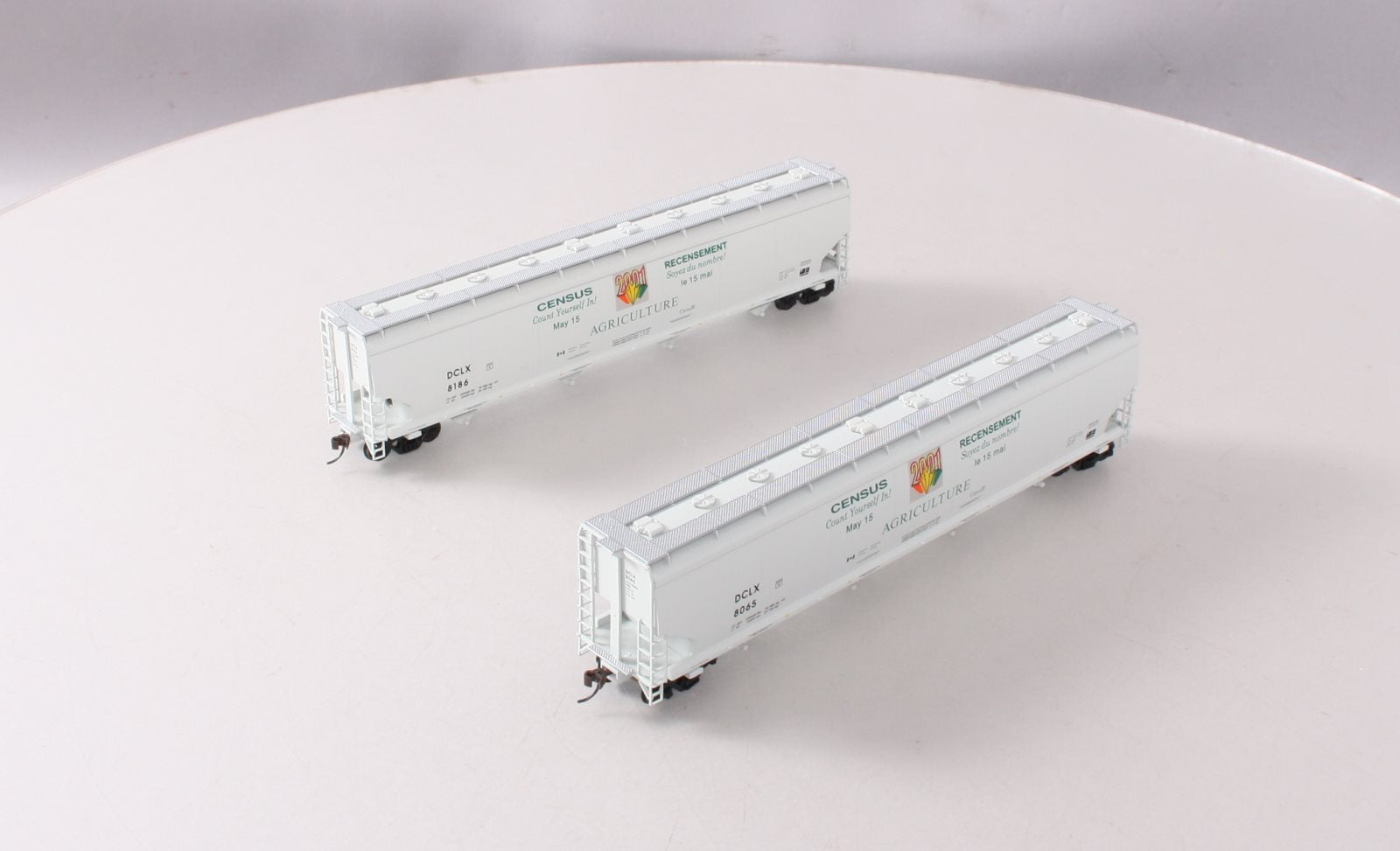 Walthers 932-27159 HO (Canadian Census) National 6200 Plastic Hopper (Pack of 2) LN/Box