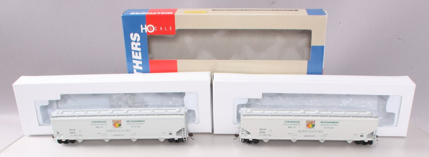 Walthers 932-27159 HO (Canadian Census) National 6200 Plastic Hopper (Pack of 2) LN/Box