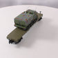 MTH 30-76843 O Gauge U.S. Army Flat Car with M270 Rocket Launcher