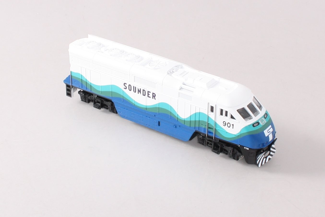 Athearn 2610 HO Scale Seattle Sounder F59PHI Powered Diesel Locomotive #901 LN/Box