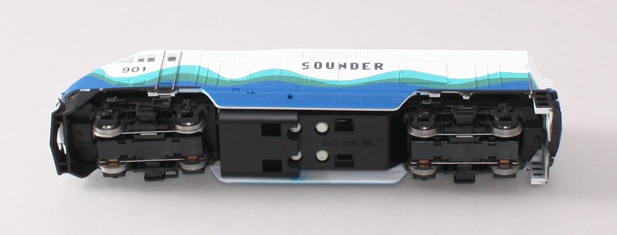 Athearn 2610 HO Scale Seattle Sounder F59PHI Powered Diesel Locomotive #901 LN/Box