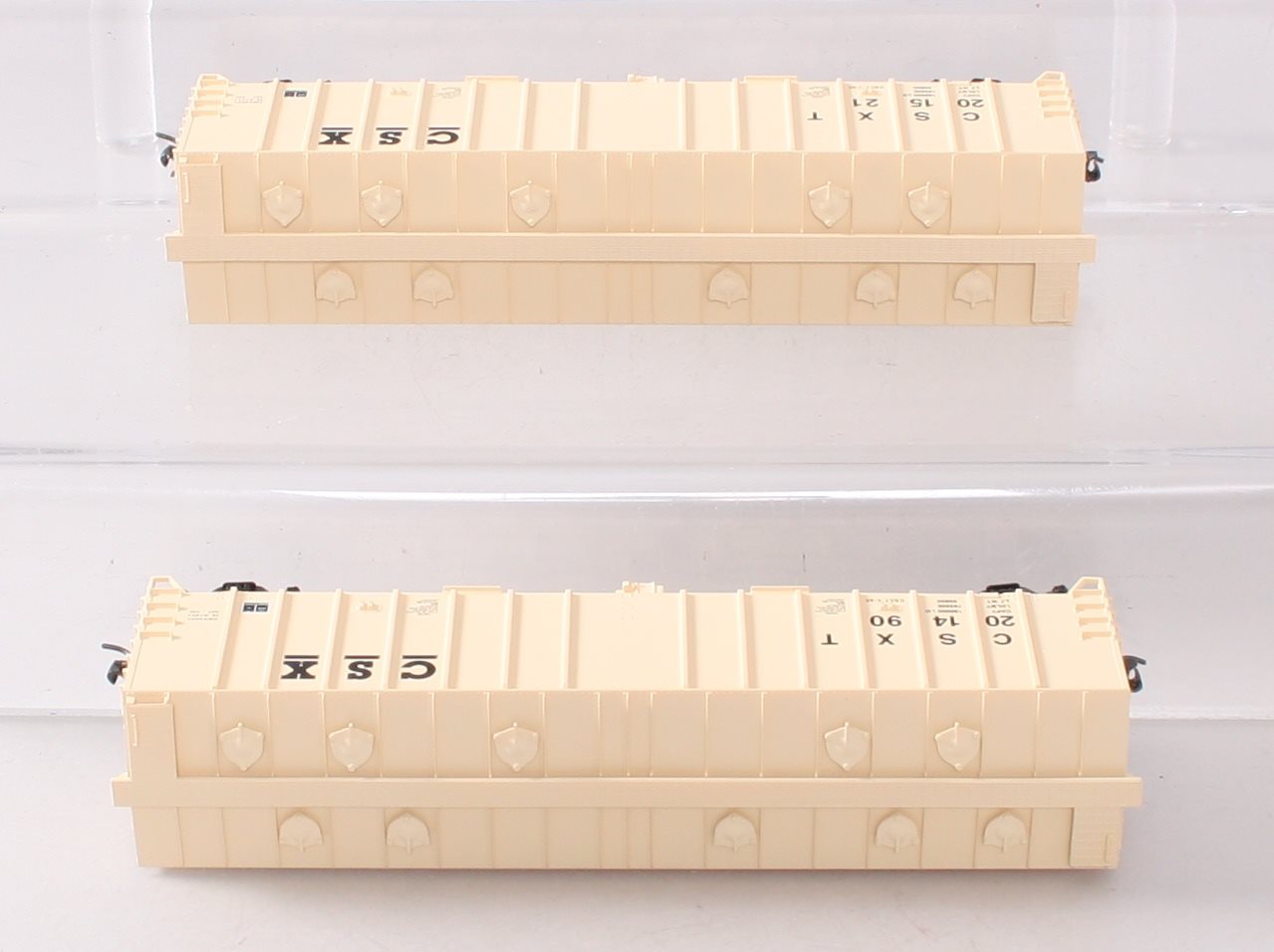 Walthers 932-23685 HO Scale CSXT 50' Airslide Covered Hoppers (2-Pack) LN/Box