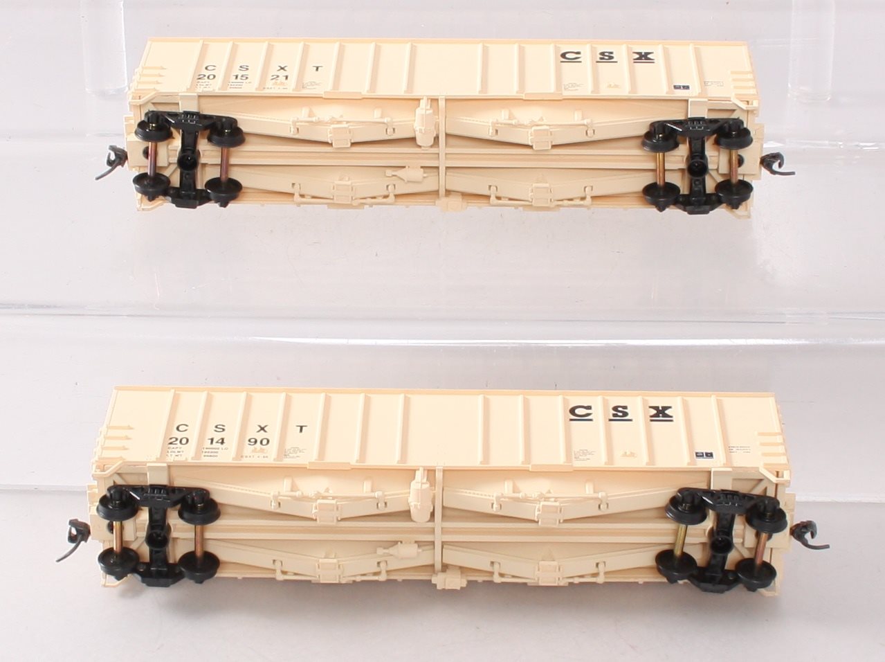 Walthers 932-23685 HO Scale CSXT 50' Airslide Covered Hoppers (2-Pack) LN/Box