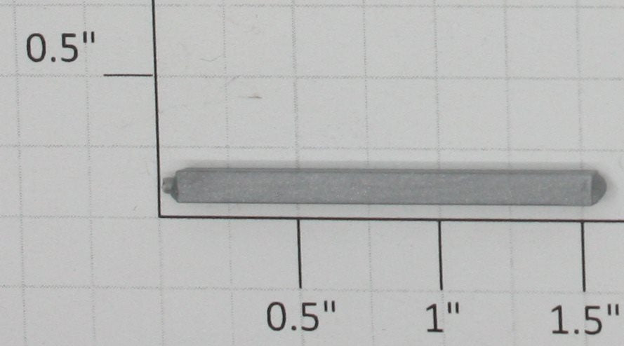 Lionel 3419-102 Gray Plastic Helicopter Blade Short Shaft