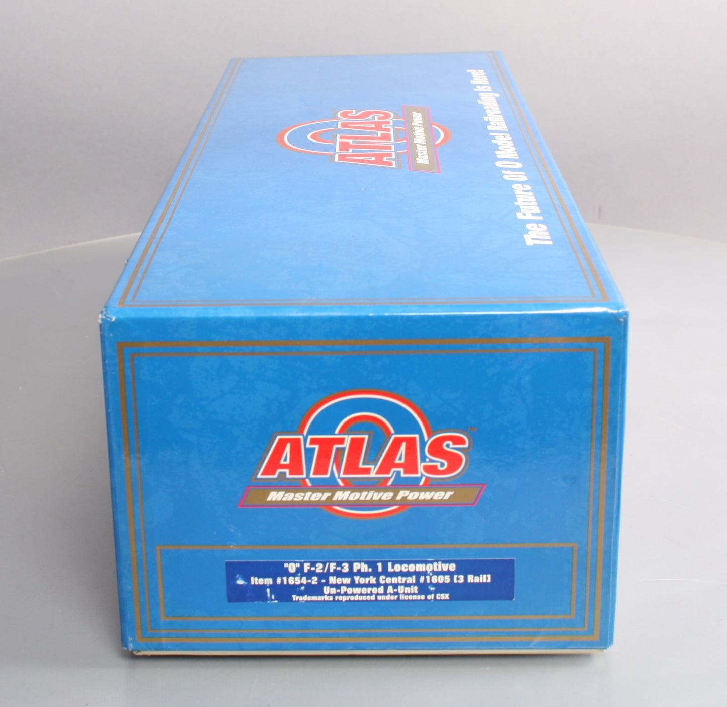 Atlas 1654-2 O Gauge New York Central Non-Powered F2-/F3 Ph. Diesel A Unit #1605 LN/Box