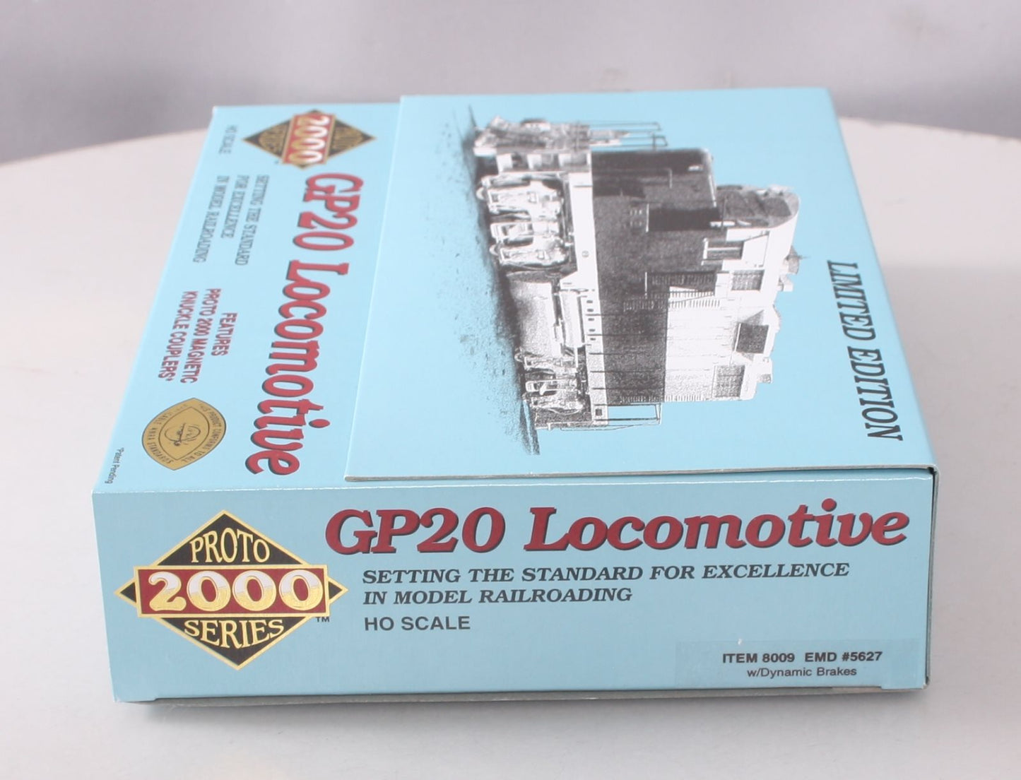 Proto 2000 8009 HO EMD GP20 Diesel Locomotive #5627 w/Dynamic Brakes LN/Box