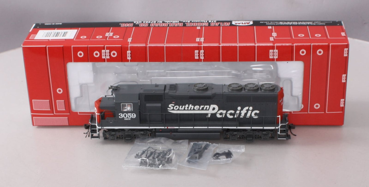 Atlas 8922 HO Southern Pacific GP-38 High Nose Diesel Locomotive #3059 MT/Box