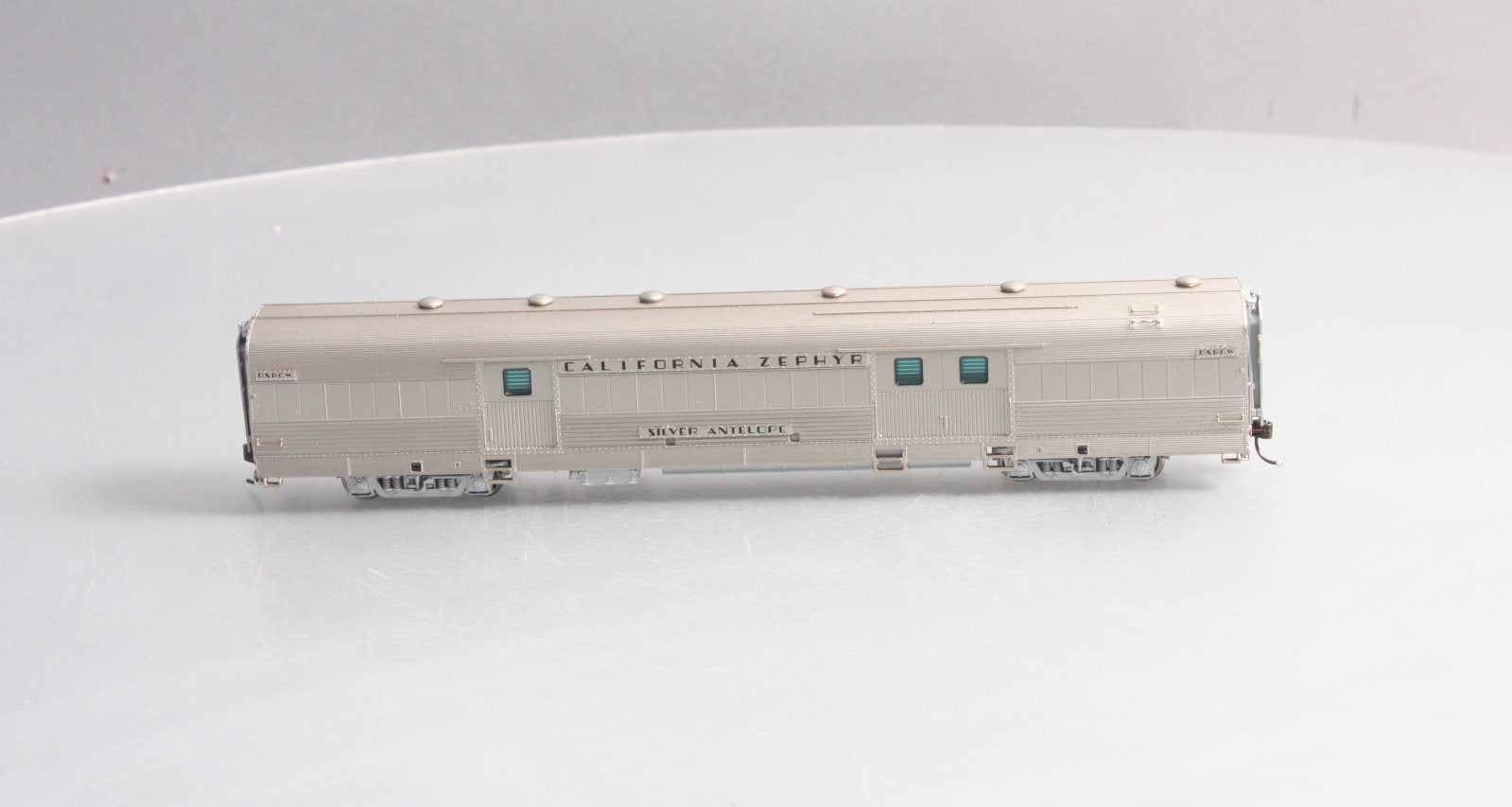 Broadway Limited 513 HO D&RGW 'Silver Antelope' Baggage Car #1100