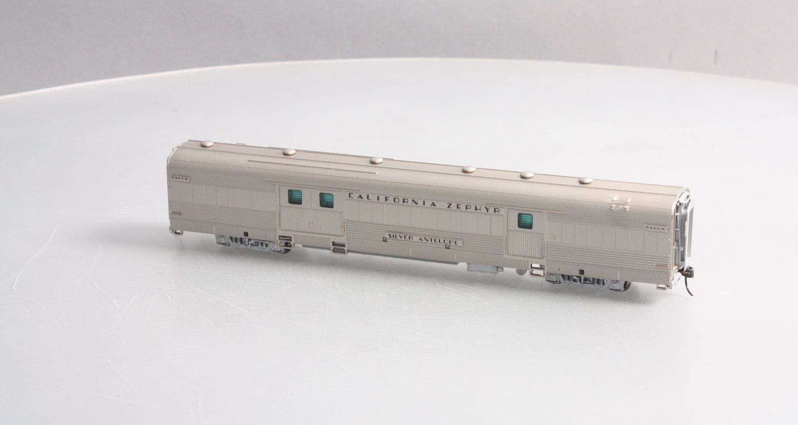 Broadway Limited 513 HO D&RGW 'Silver Antelope' Baggage Car #1100