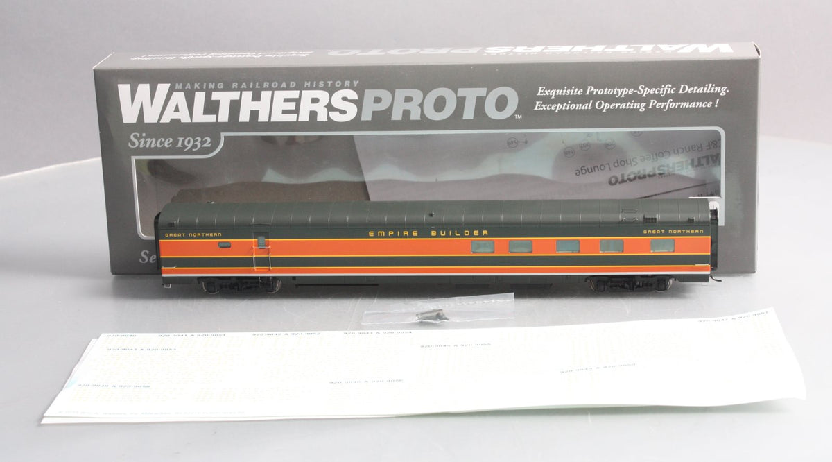 Walthers 920-9054 HO GN Empire Builder Ranch Coffee Shop Lounge Car