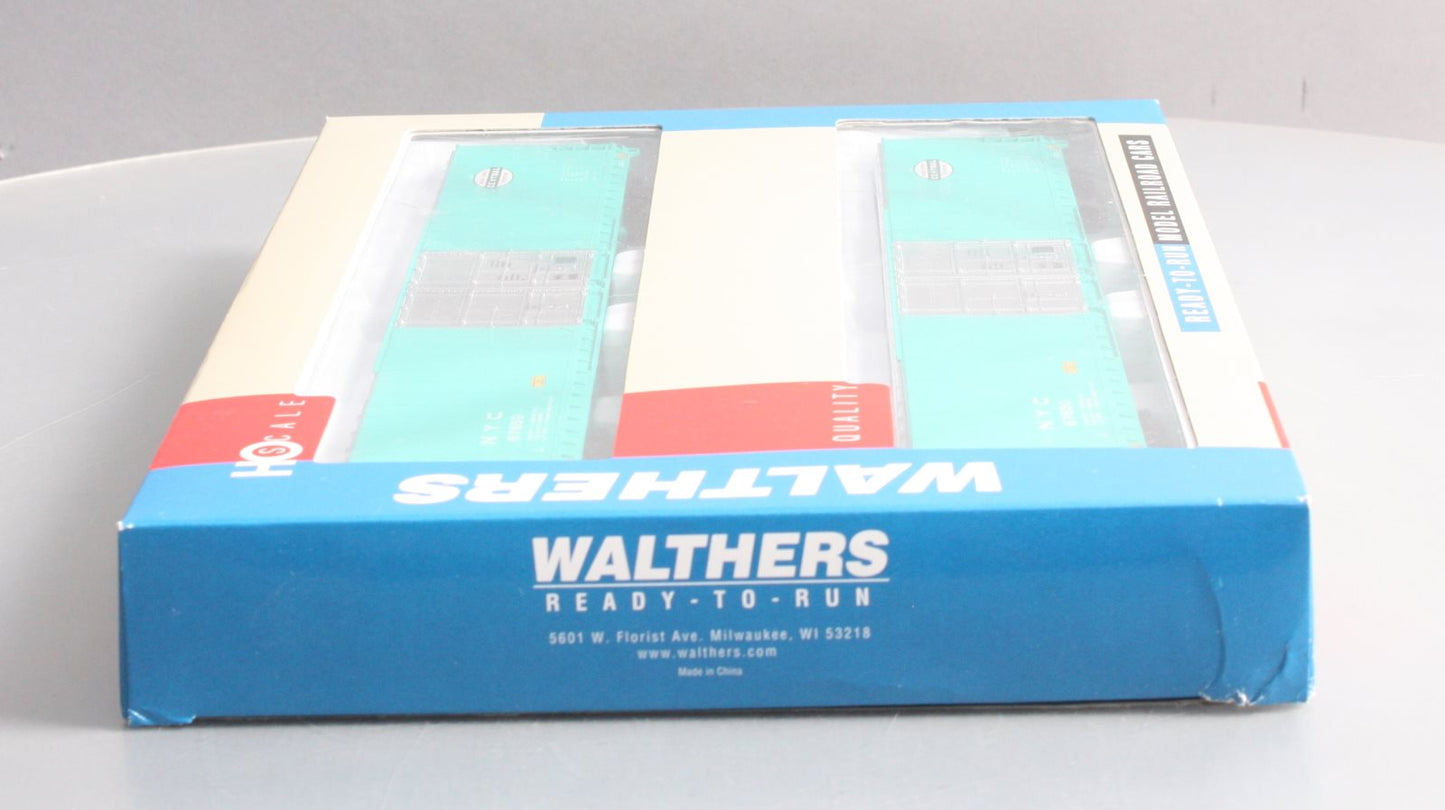 Walthers 932-23503 HO Scale New York Central Box Cars (Pack of 2) EX/Box