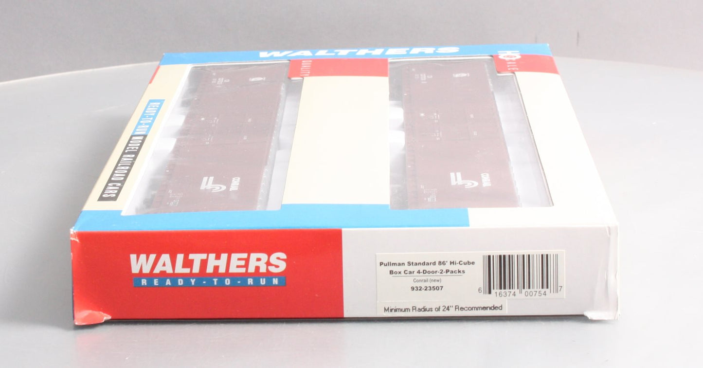 Walthers 932-23507 HO Scale Contrail Box Cars (Pack of 2) EX/Box
