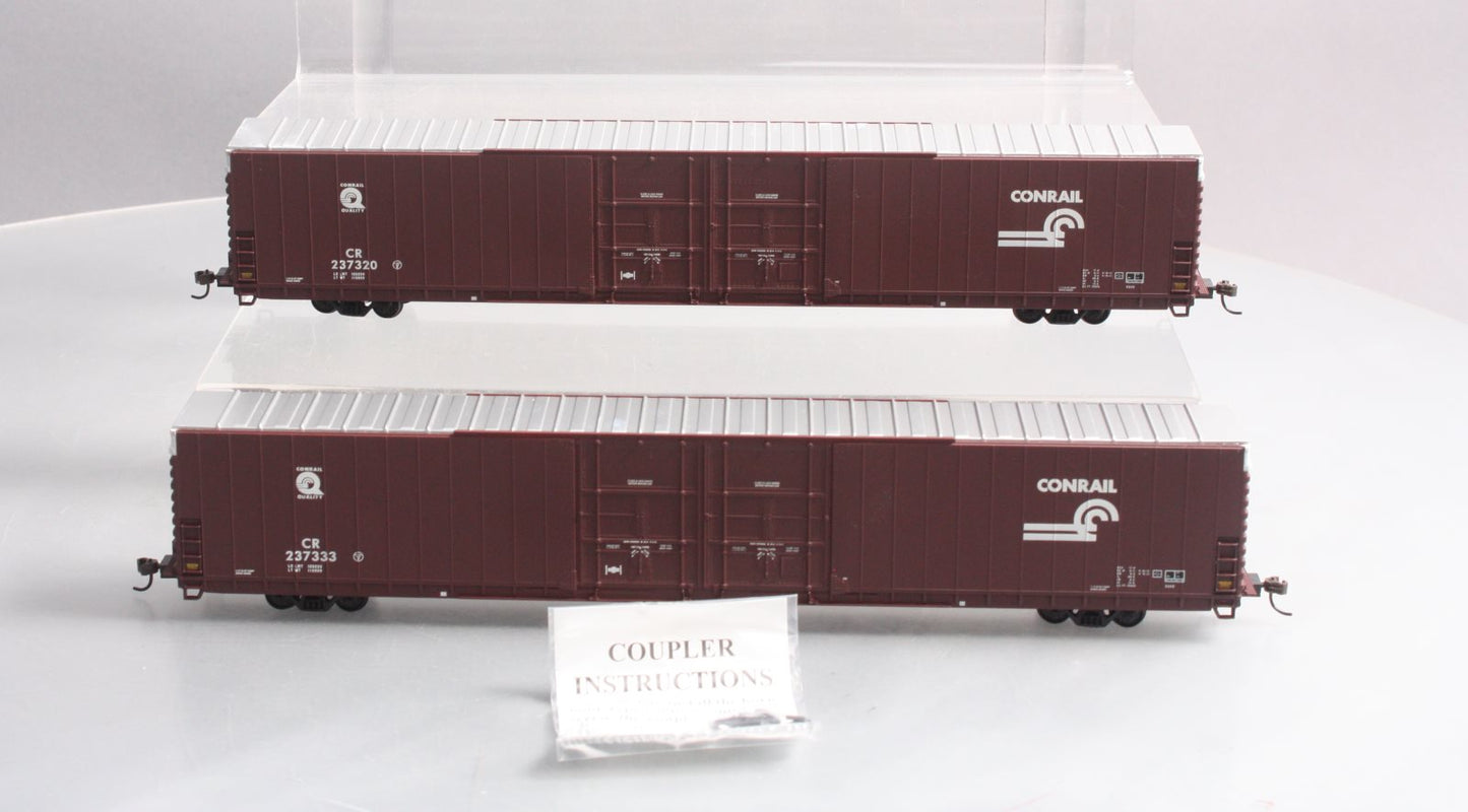Walthers 932-23507 HO Scale Contrail Box Cars (Pack of 2) EX/Box