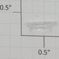 Lionel 8055-10 Left Hand Clear Raised Number Marker Lens/Number Board