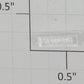 Lionel 8054-10 Left Hand Clear Raised Number Marker Lens/Number Board
