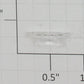 Lionel 8055-10 Right Hand Clear Raised Number Marker Lens/Number Board