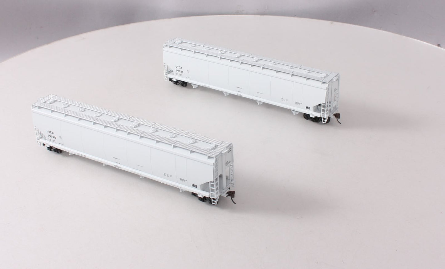 Walthers 932-27152 HO Scale UTCX National 6200 Plastic Hopper Car (Pack of 2) EX/Box