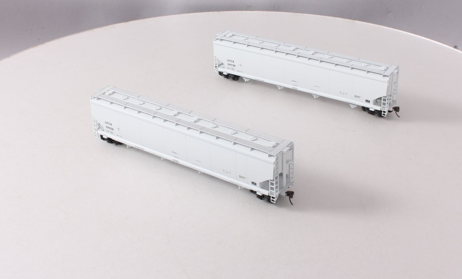 Walthers 932-27152 HO Scale UTCX National 6200 Plastic Hopper Car (Pack of 2) EX/Box