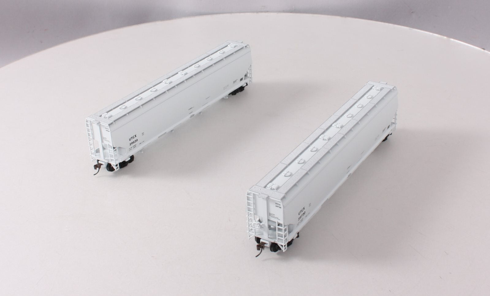 Walthers 932-27152 HO Scale UTCX National 6200 Plastic Hopper Car (Pack of 2) EX/Box