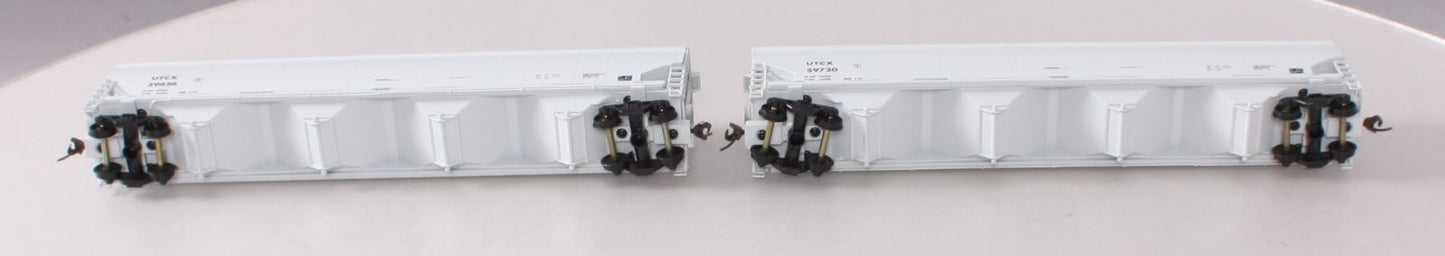 Walthers 932-27152 HO Scale UTCX National 6200 Plastic Hopper Car (Pack of 2) EX/Box