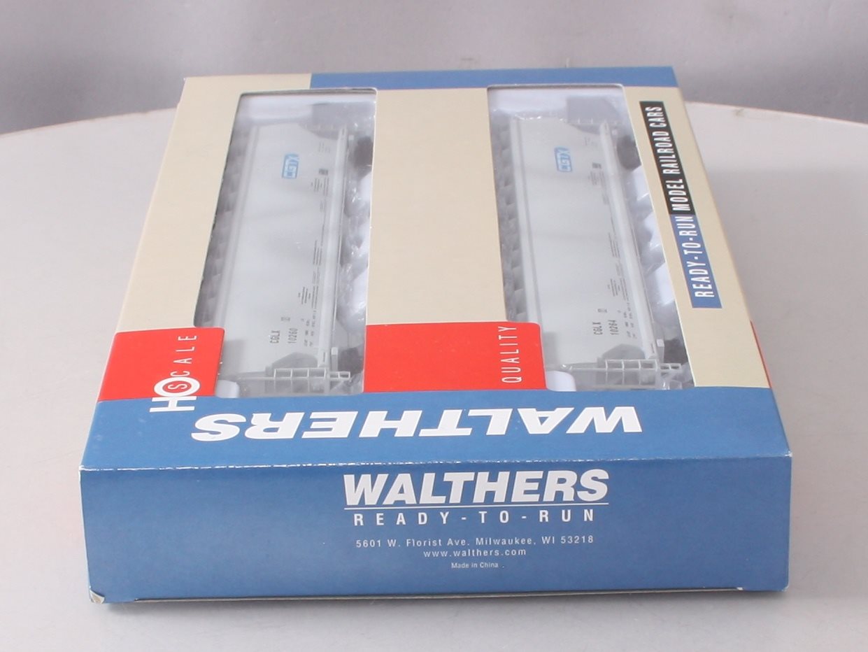 Walthers 932-27155 HO CGLX National 6200 Plastic Hopper Car (Pack of 2) EX/Box