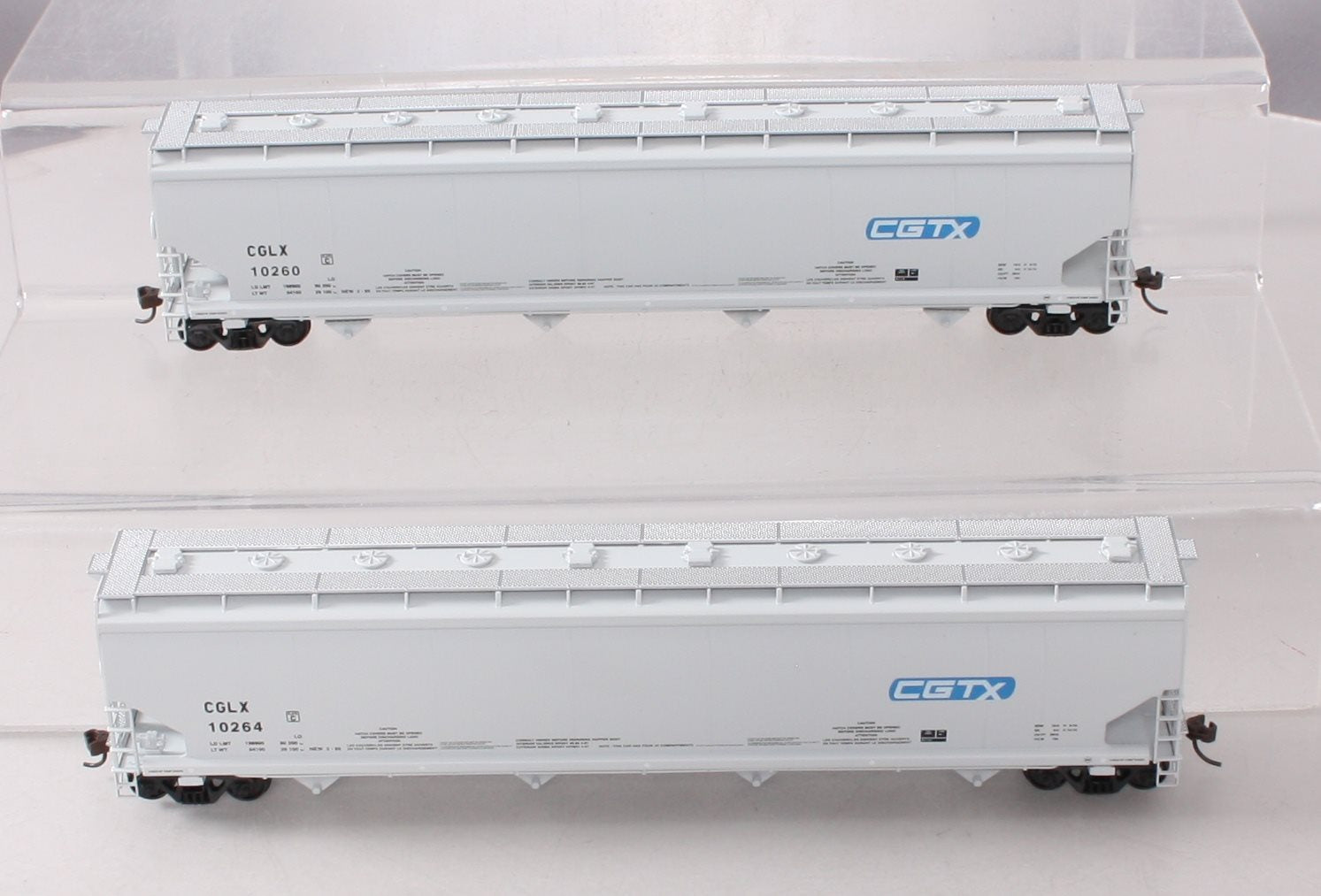 Walthers 932-27155 HO CGLX National 6200 Plastic Hopper Car (Pack of 2) EX/Box