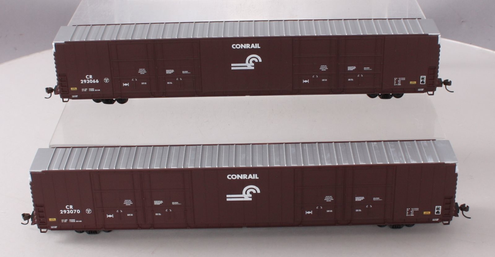 Walthers 932-23536 HO Scale Conrail Box Car (Pack of 2) EX/Box