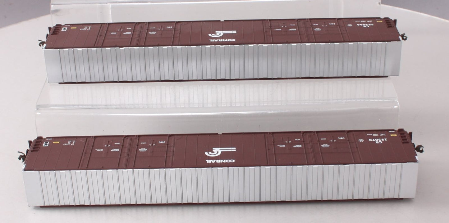 Walthers 932-23536 HO Scale Conrail Box Car (Pack of 2) EX/Box