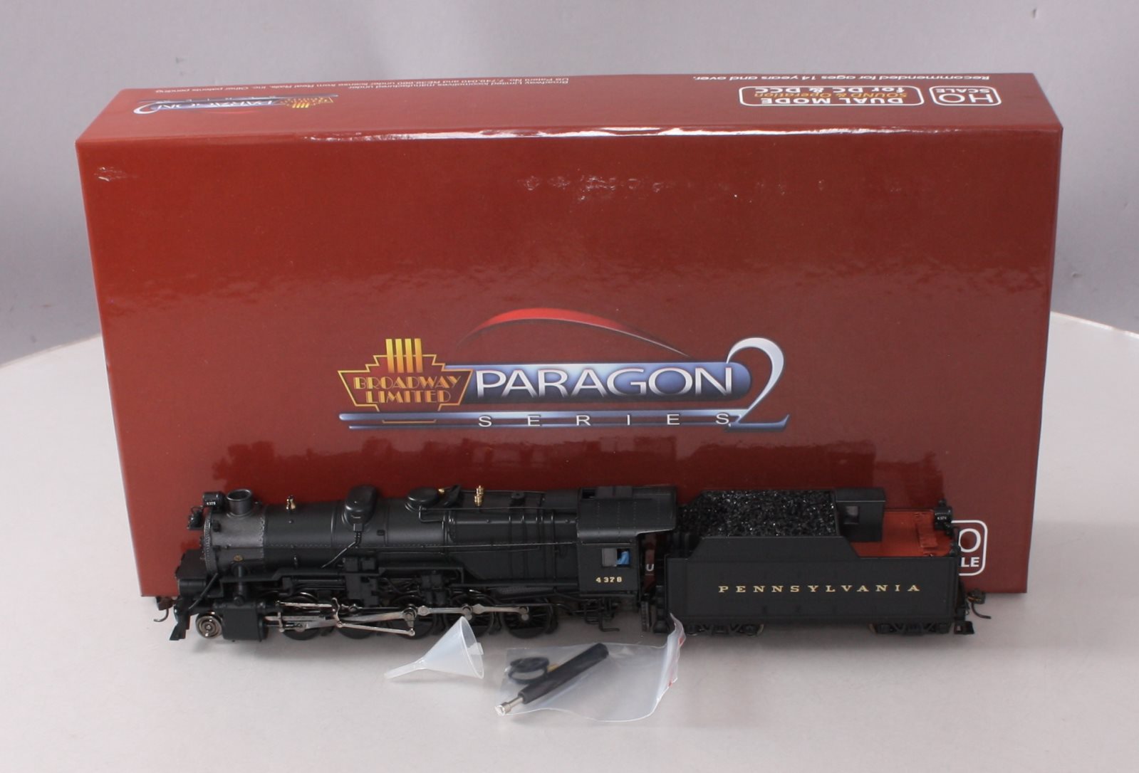 Broadway Limited 2482 HO Pennsylvania I1sa 2-10-0 w/ 90F82 Short Tender #4378