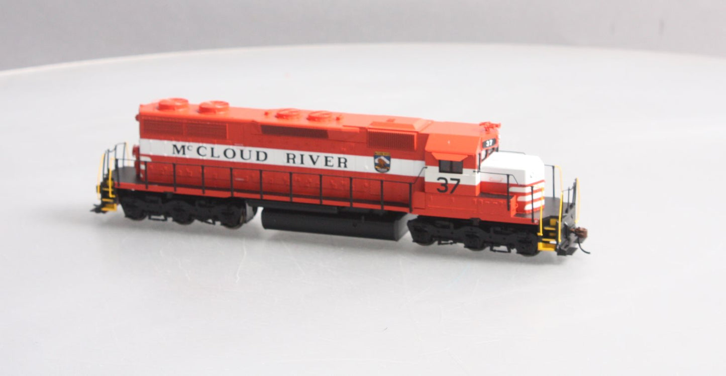 Athearn 93531 HO McCloud Railway SD38 Diesel Locomotive #37 LN/Box