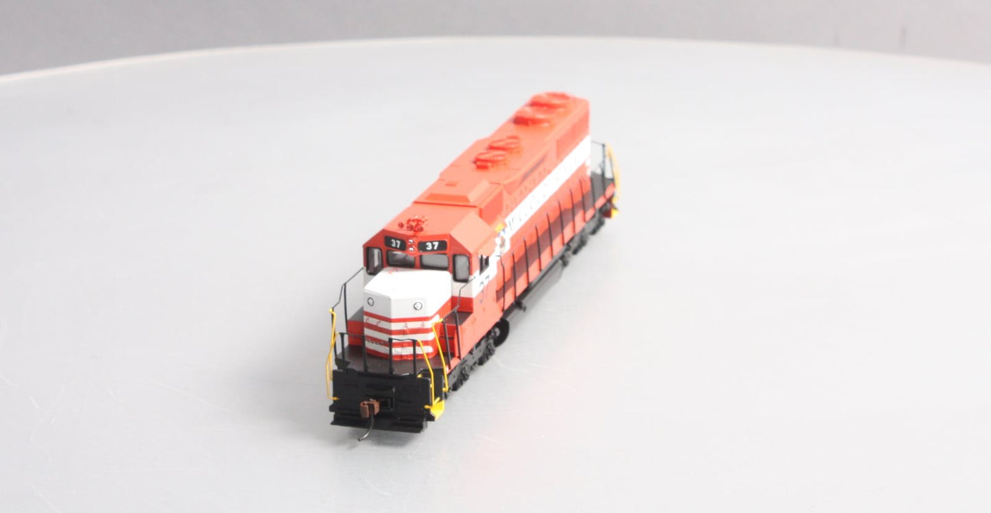 Athearn 93531 HO McCloud Railway SD38 Diesel Locomotive #37 LN/Box