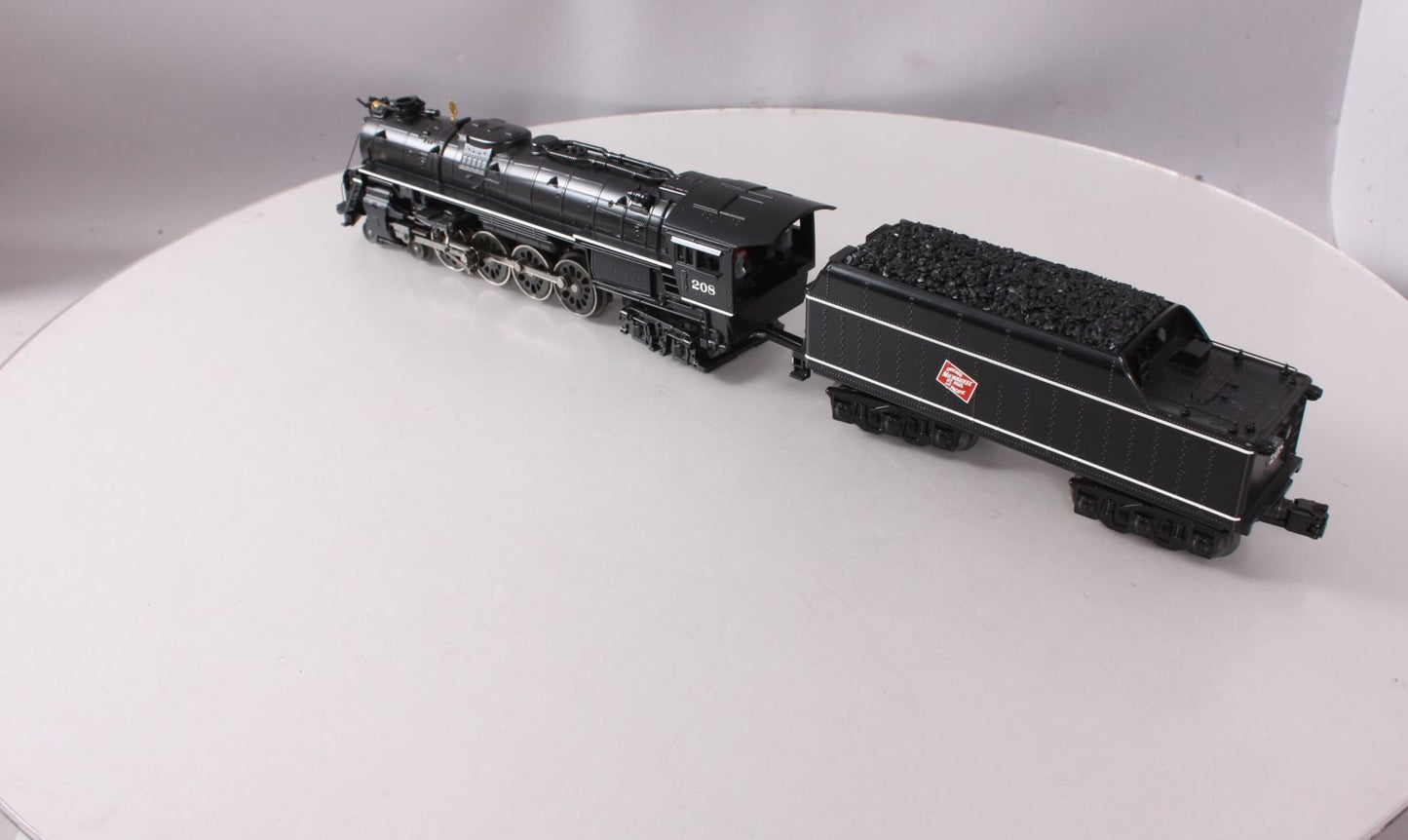 MTH 30-1564-1 O MILW 4-8-4 Imperial Northern Steam Locomotive & Tender w/ PS3