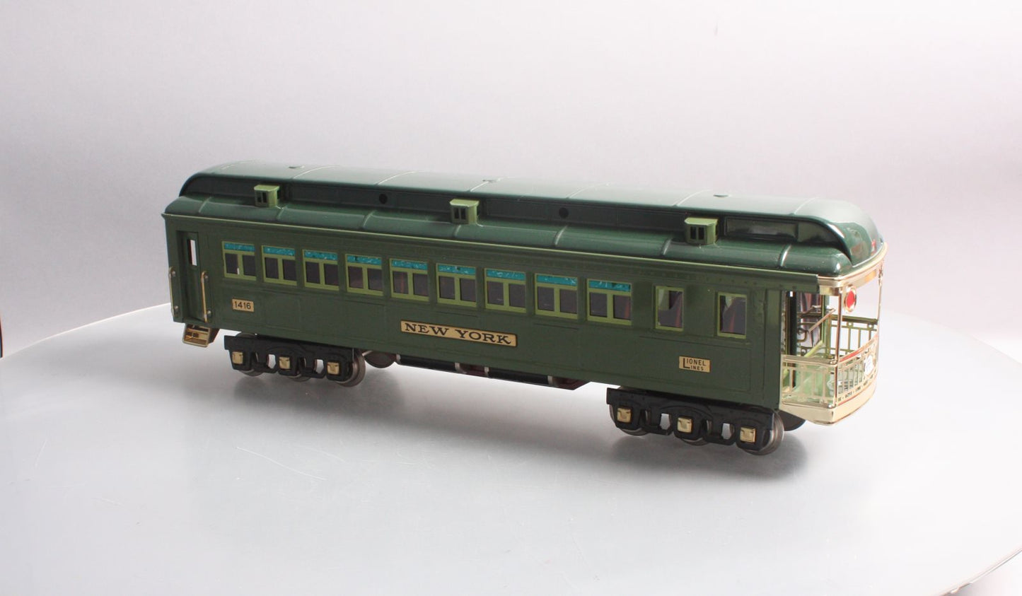 Lionel 6-13406 Standard Gauge New York State Set Observation Car #1416 NIB