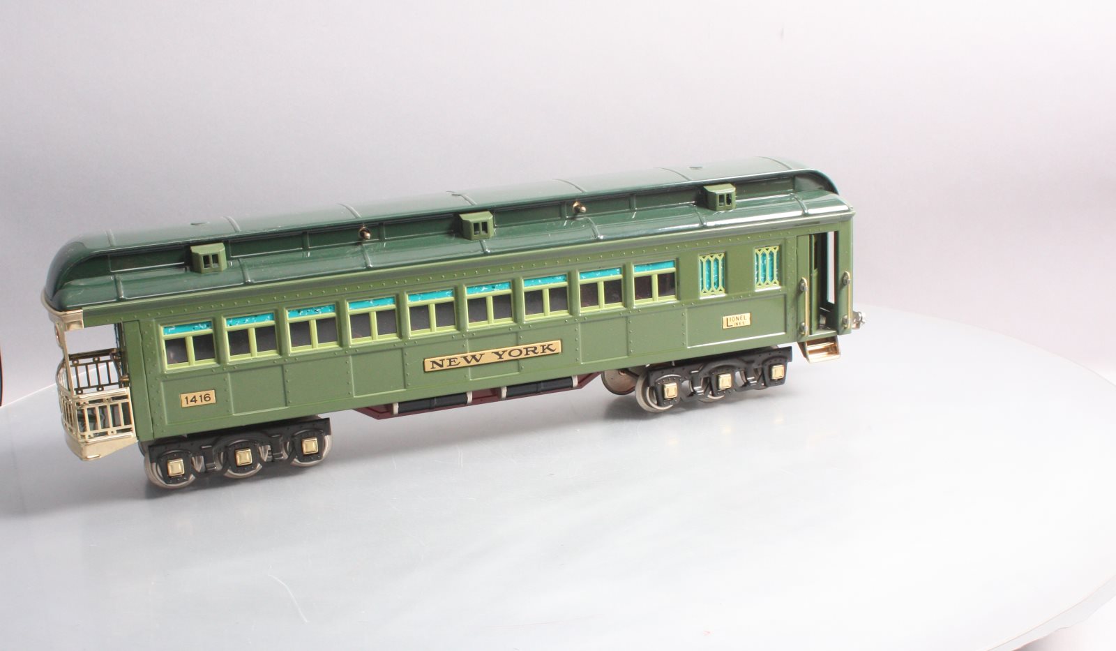 Lionel 6-13406 Standard Gauge New York State Set Observation Car #1416 LN