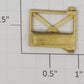 Lionel 3656-72 Right Hand Yellow Gate