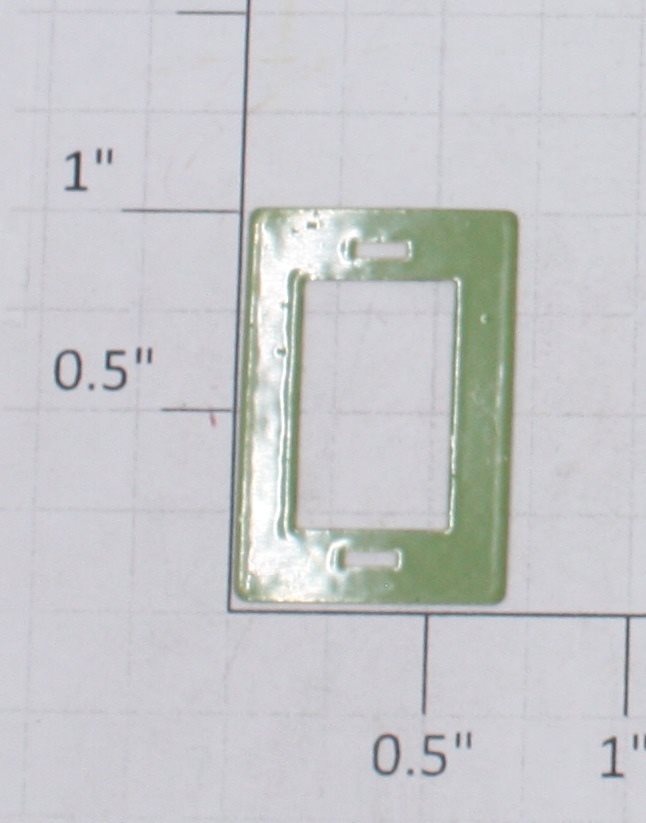 Lionel 217-4 Light Green Window Frame Insert