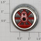 Lionel SLS-255-7 Red Spoked 1-1/2" O Gauge Steam Loco Gear Wheel w/Screw Boss