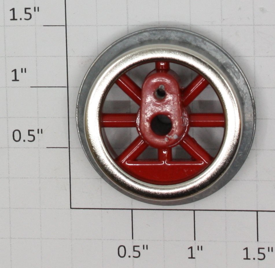Lionel SLS-255-7 Red Spoked 1-1/2