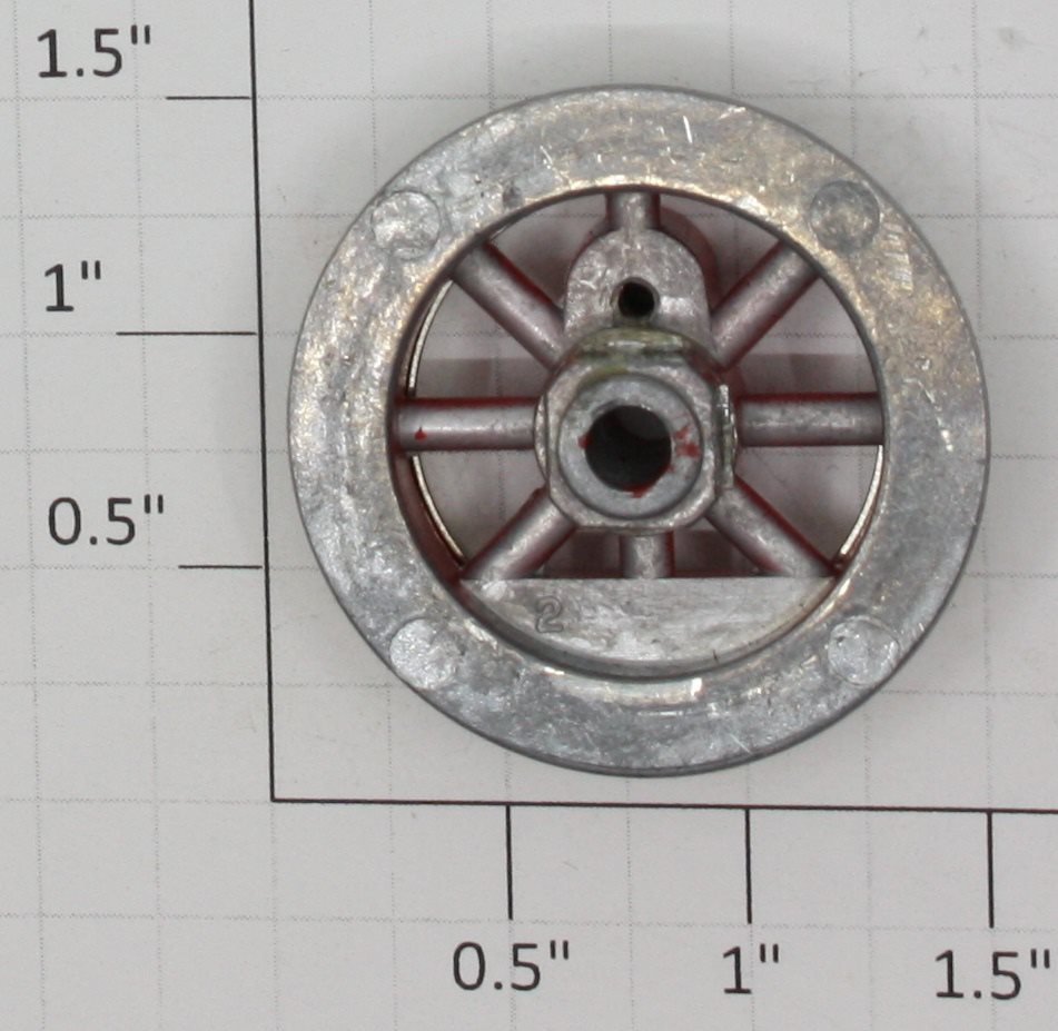 Lionel SLS-255-7 Red Spoked 1-1/2" O Gauge Steam Loco Gear Wheel w/Screw Boss