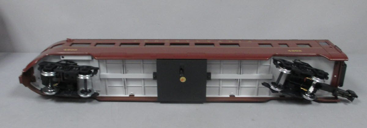 LGB 32590 G Scale Pennsylvania Streamlined Observation Car (Metal Wheels) LN