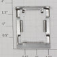 Lionel 3462-11 Unpainted Milk Car Metal Door Frame