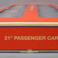 Lionel 2027500 O Gauge Pennsylvania/Union Pacific 21" Passenger Cars (Set of 2) NIB