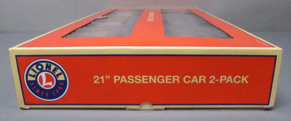 Lionel 2027500 O Gauge Pennsylvania/Union Pacific 21" Passenger Cars (Set of 2) NIB