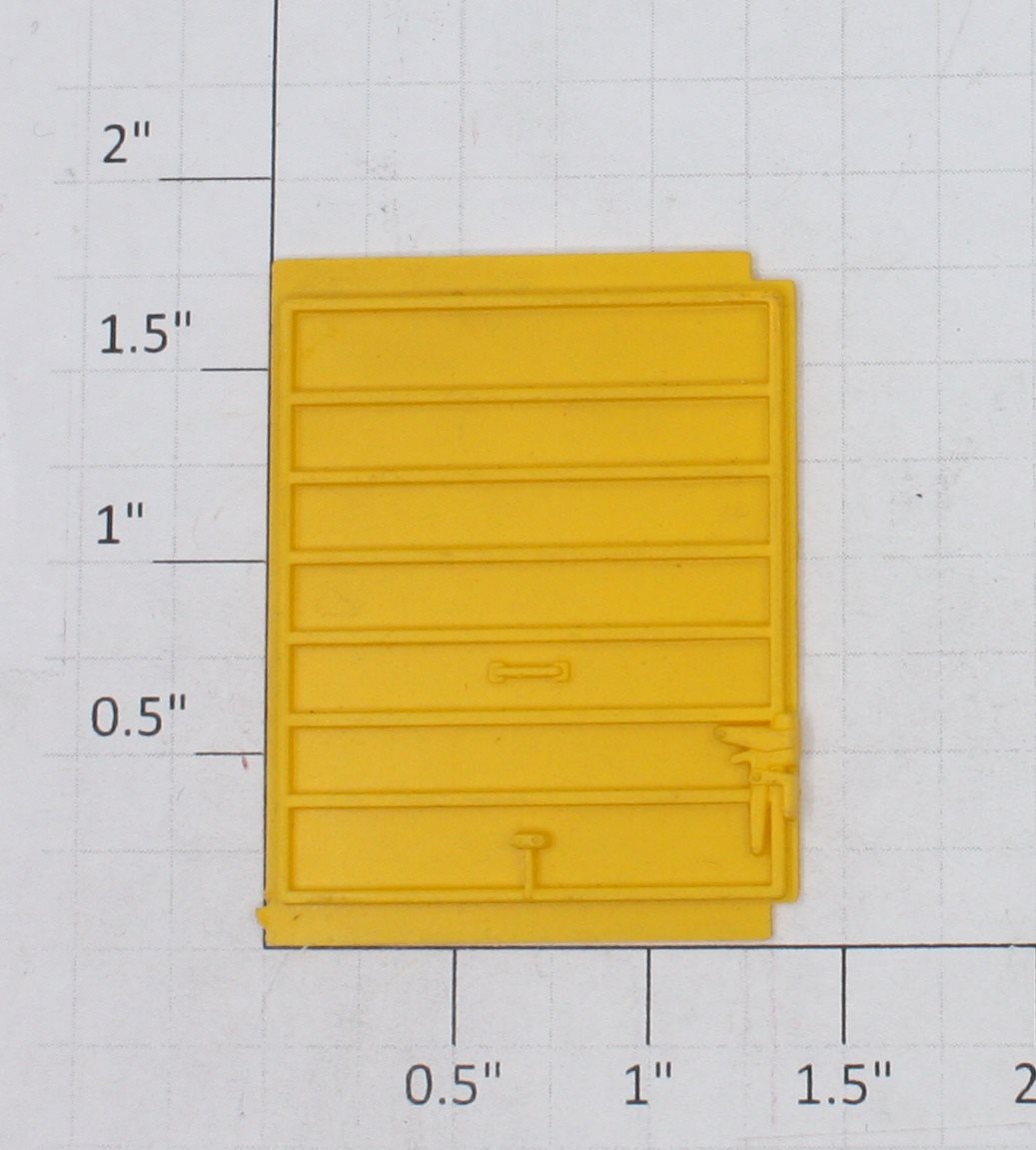 Lionel 6468-9  Left Hand Yellow Boxcar Door