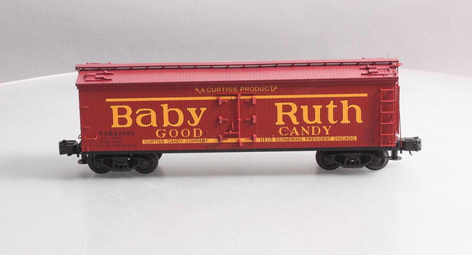 Atlas 6703-2 O Gauge Baby Ruth 40' Woodside Refrigerator Car #6268 [3-Rail] LN/Box