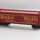 Atlas 6703-2 O Gauge Baby Ruth 40' Woodside Refrigerator Car #6268 [3-Rail] LN/Box