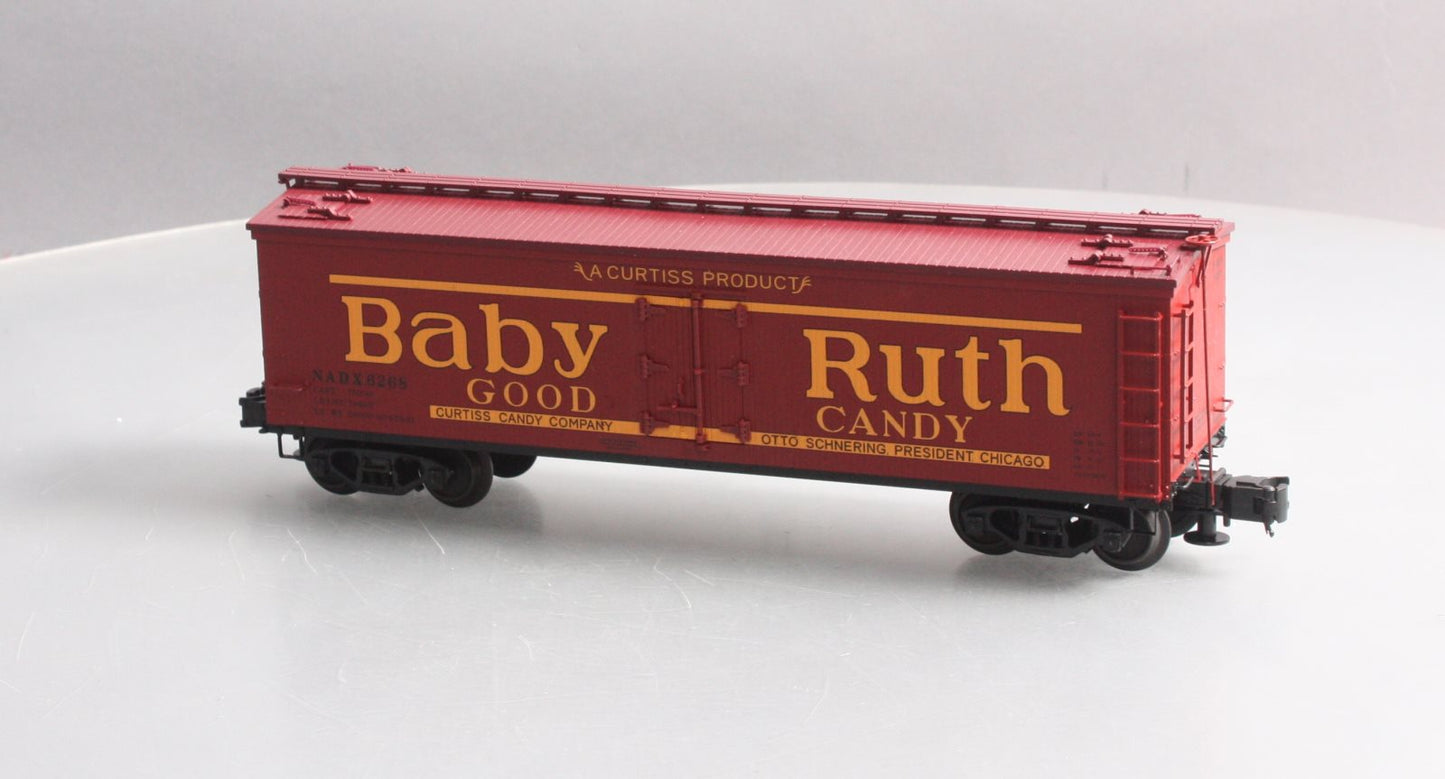 Atlas 6703-2 O Gauge Baby Ruth 40' Woodside Refrigerator Car #6268 [3-Rail] LN/Box