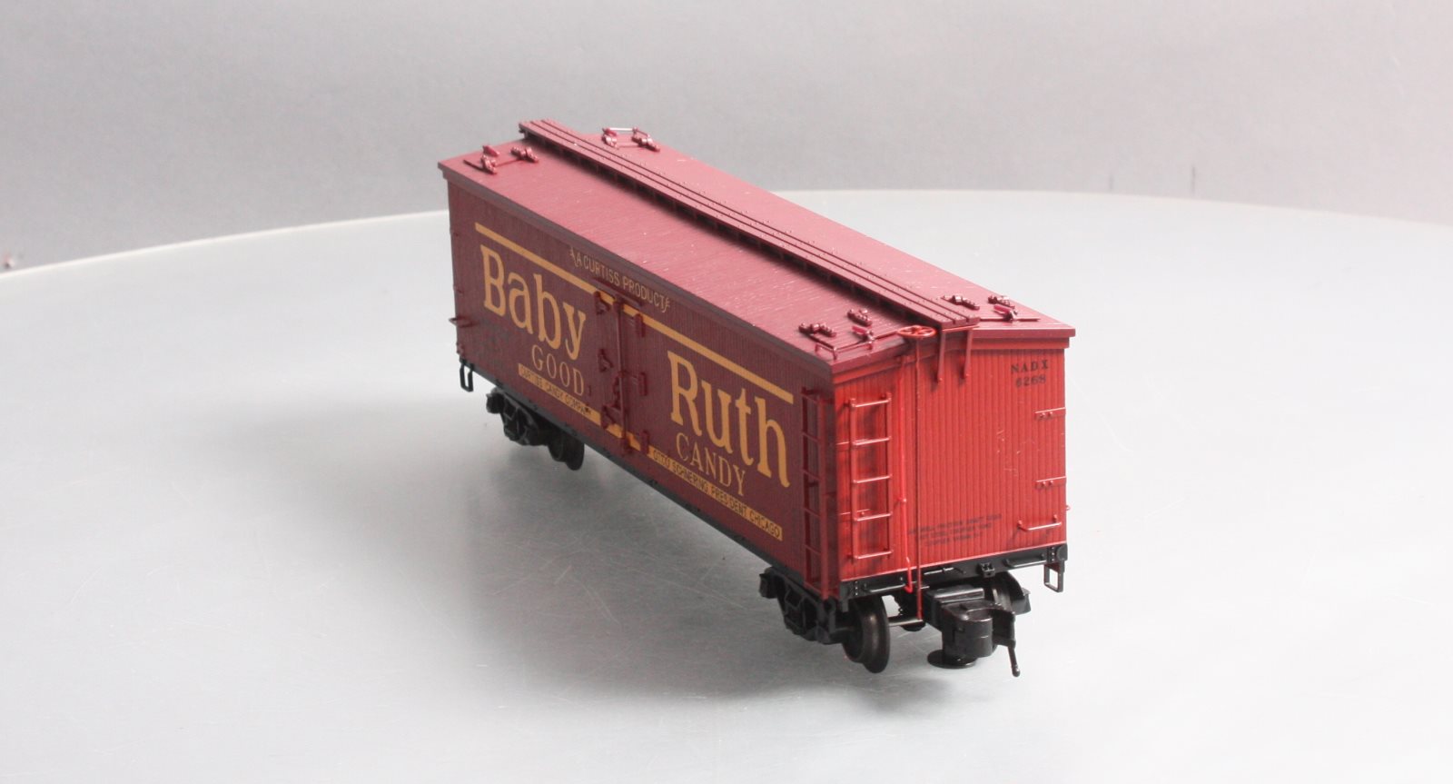 Atlas 6703-2 O Gauge Baby Ruth 40' Woodside Refrigerator Car #6268 [3-Rail] LN/Box