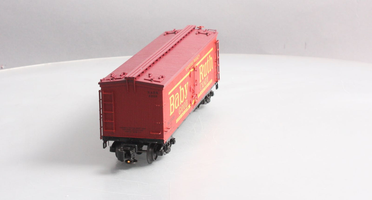 Atlas 6703-2 O Gauge Baby Ruth 40' Woodside Refrigerator Car #6268 [3-Rail] LN/Box