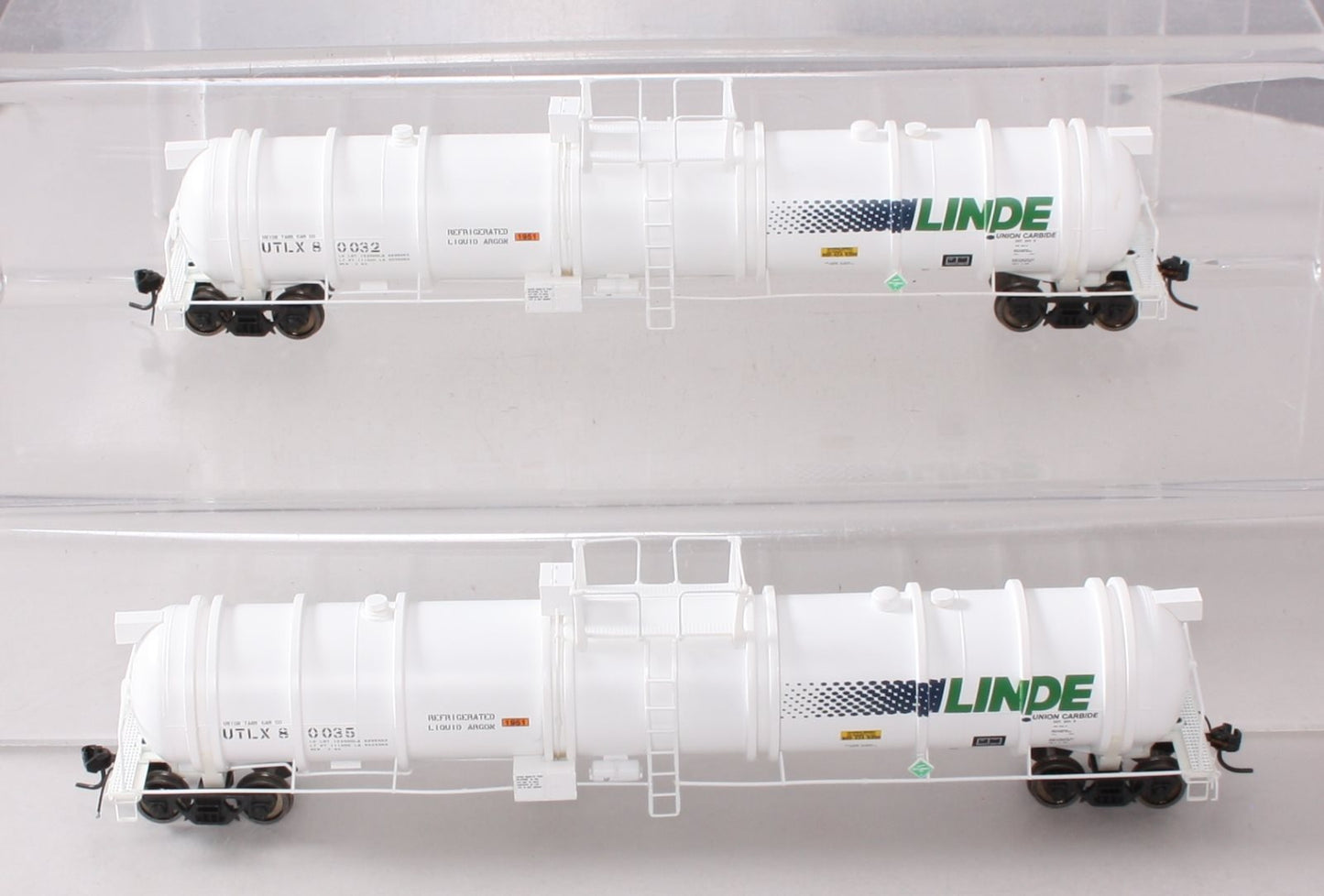 Broadway Limited 6104 HO Linde High-Capacity Cryogenic Tank Car (Pack of 2) LN/Box
